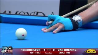 8BALL FINAL  Shane Van Boening vs Rory Hendrickson  2016 US Open 8Ball Championship [upl. by Sibby]