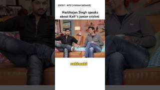 Kaif kaa khauf in junior cricket harbajansingh kaif shorts [upl. by Eelyah363]