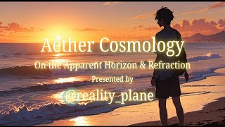 Aether Round Table 49 On the Apparent Horizon amp Refraction  Presented by RealityPlane [upl. by Ohce]