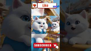 Cat in Disneyland 23 shorts petpetiloveyou [upl. by Damali]