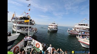 47 internationale Flottensternfahrt auf dem Bodensee Romanshorn 28042018 DE4K [upl. by Ermine]