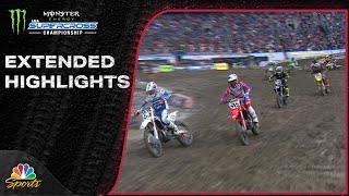 Supercross 2024 EXTENDED HIGHLIGHTS Round 11 in Seattle  32324  Motorsports on NBC [upl. by Laurens7]