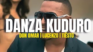 Don Omar  Lucenzo  Tiësto  Danza Kuduro  Tiësto Remix LetraLyrics [upl. by Zenia]