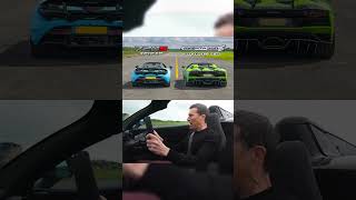 Mclaren 720S vs Lamborghini Aventador😈😱 lamborghiniaventadorsv shortsfeeds [upl. by Germano56]