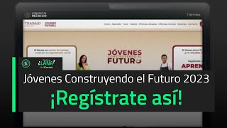 Registro Jóvenes Construyendo el Futuro 2023 [upl. by Ardnuassac]