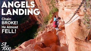 TERRIFIED of Heights I Hike ANGELS LANDING  Zion  Complete Trail Guide  581000  SUMMIT FEVER [upl. by Sue]