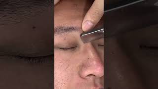 ASMR Rare Razor ShaveShave off the vellus hair and cuticles on a male customers face [upl. by Prudence726]