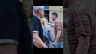 Scaring British ladies with Bushman Prank bushmanprank bushman shorts [upl. by Dusty]