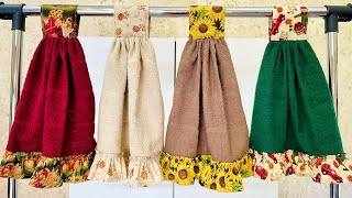 Toalla colgante o Secador para cocina Otoño  Hanging towel or kitchen dryer Fall [upl. by Tilly]