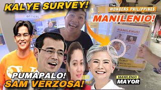 KALYE SURVEY EP2 SAM VERZOSA MATUNOG NA MAYOR NG MANILA ISKO MORENO MANANALO BA [upl. by Lacie]