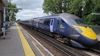 Teynham Railway Station With Southeastern Class 375 Electrostar And Class 395 Trains Passing 12724 [upl. by Devine283]