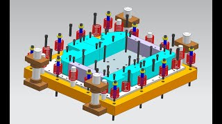 blanking die tool design tools and die sheet metal [upl. by Araek]