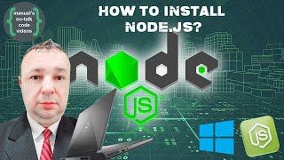 Windows  13 How to install Nodejs [upl. by Shrier]