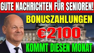 €2100 Einzahlung diesen Monat Deutsche Rentenversicherung angekündigt Überprüfen Sie Ihre Konten [upl. by Natal520]