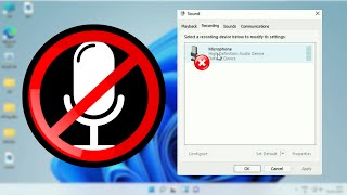 Microphone Not Working in Windows 11 [upl. by Ternan222]