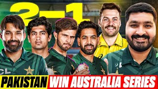 Pakistan beat Australia in the ODI Series By 21  Muhammad Rizwan  Shaheen Afridi  Haris Rauf [upl. by Lombardi]