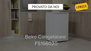 Video Recensione Congelatore Verticale Beko FS166020 [upl. by Enihpled]