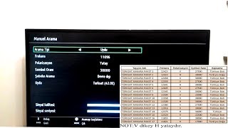 Vestel Tv  lerde Manuel Kanal Arama  Türksat 4a Frekans Ayarları Güncel [upl. by Obocaj]