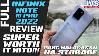 Infinix Note 10 Pro 2022 Full Review  Filipino  Camera Samples  Battery Test  Benchmark Test [upl. by Blood]