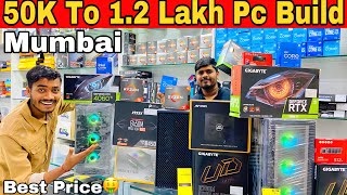 Cheapest Pc Build in India  Gaming Pc Build in Mumbai  50k to 12 lakh Pc Build lamington road [upl. by Danie]