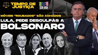 TEMPO DE JUSTIÇA  CADÊ AS DESCULPAS DE LULA E JANJA A BOLSONARO  AO VIVO I 21 MAR DE 2024 109 [upl. by Hnib]