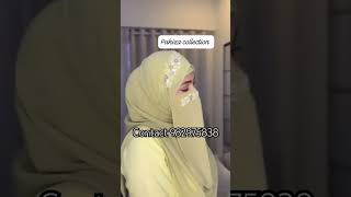 designer work mask hijab tutorial subscribe for me ☺️💖 786 [upl. by Amrak]