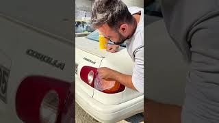 Parlatma işlemi automobile detailwork detailing detailes shortvideos satisfyingdetail [upl. by Notnerb]