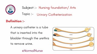 Urinary Catheterization Definition Purpose Types Equipment Procedure and complications [upl. by Yolanthe]