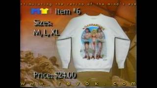 THE BARBARIANS 1987 Hilarious clothing commercial for BARBARIAN WEAR [upl. by Lekram]