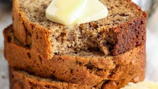 Moist Banana bread recipe [upl. by Einnaej]