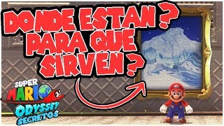 Secretos y Trucos Super Mario Odyssey 11  Donde están todos los cuadros y para que sirven [upl. by Casey]