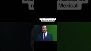 Despiden a conductor de noticias en vivo mexicali gustavomacalpin vivo despido [upl. by Nueormahc696]