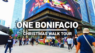 One Bonifacio High Street Mall BGC  Bonifacio Global City Taguig Philippines  4k [upl. by Aral]