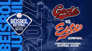 COCLÉ VS PMA ESTE  BEISBOL JUVENIL  BÉISBOL JUVENIL DE PANAMÁ 2024  FullBeis  ENVIVO [upl. by Ylrebmit]