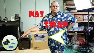 ZyXEL NAS542 unboxing [upl. by Eenad]