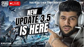 NEW 35 WINTER UPDATE IN PUBG MOBILE ❤️  PUBG MOBILE LIVE WITH NAGA pubgmobile bgmi live [upl. by Giliana]