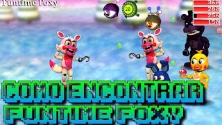 SUPUESTO LUGAR DONDE PODRIAS ENCONTRAR A FUNTIME FOXYFNAF WORLD ANDROID V2xXGAELCRAFTXx [upl. by Shoifet]