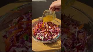 BBQ RAINBOW SALAW 🥗 cookingvideo recipe tryitonce food [upl. by Mingche745]