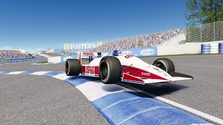 Assetto Corsa F1 1988 Arrows A10B at Adelaide D Warwick hotlap [upl. by Ruiz]