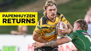 Papenhuyzen returns to rugby league [upl. by Naz]