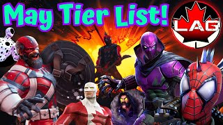 NEW MAY TIER LIST Prowler amp SpiderPunk Buffed Red Guardian Best Champs Ranked 2024  MCOC [upl. by Ardien]