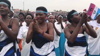 RPF Presidential Campaign in Muhanga  Tuesday July 18 2017 [upl. by Akcinehs968]