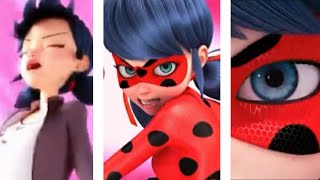 ANGRY LADYBUG TRANSFORMATION LUCKY CHARM AND DEEVILISE SCENES FANMADE [upl. by Ahsenwahs243]