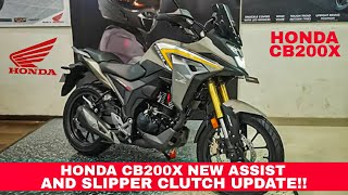 HONDA CB200X NEW ASSIST AND SLIPPER CLUTCH UPDATE  2024 HONDA CB200X  HONDA CB200X  CB200X [upl. by Adolphe]