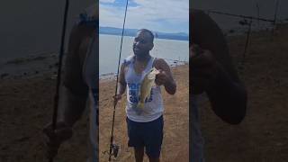 Bass fishing after a while caught 3 baby bass but I never get skunked this week 🫨bassfishing [upl. by Errehs]