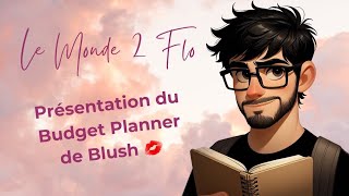 Présentation du Budget Planner de blushbudget 💋✨️ [upl. by Chobot]