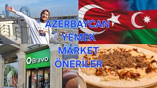 AZERBAYCAN BAKÜ ULAŞIMOTEL MARKET YEMEK ve ÖNERİLER tavsiyeler [upl. by Mandelbaum536]