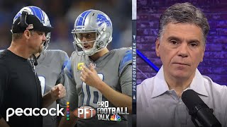 Key storylines for Los Angeles Rams vs Detroit Lions on SNF  Pro Football Talk  NFL on NBC [upl. by Hoy202]