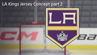 Redesigning NHL Uniforms on NHL 24 Part 3 Los Angeles Kings lakings ps5share nhl24 gokingsgo [upl. by Ahsats]