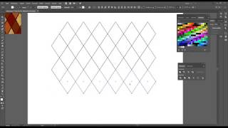 Rautenmuster in Illustrator [upl. by Ames114]